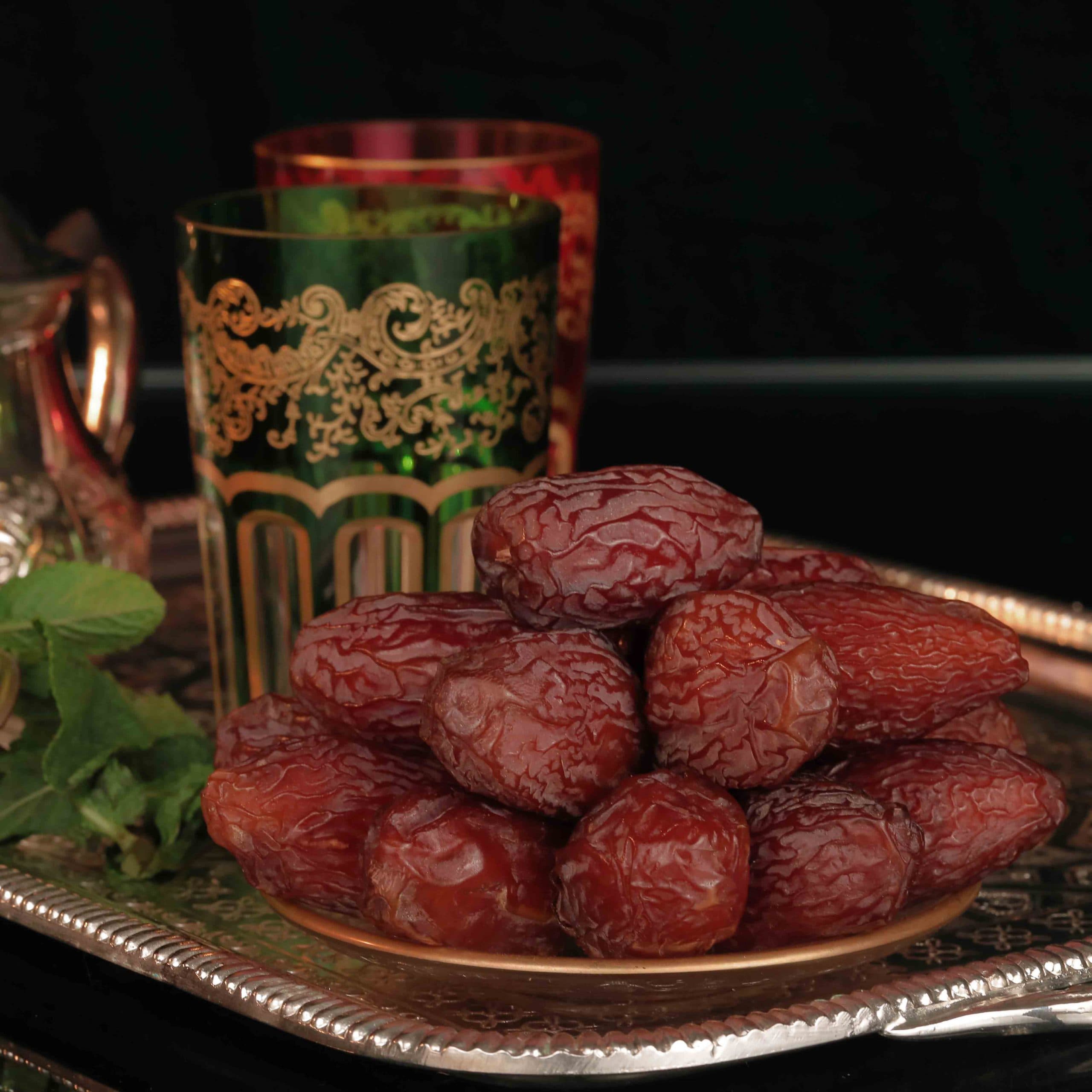 Dattes Majhoul Royal-Boite de 1Kg - Certifiée agriculture biologique (BIO MAROC) et IGP (appellation d’origine marocaine protégée)